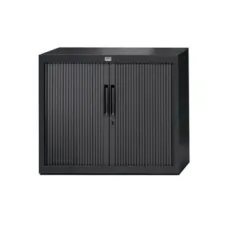 Roldeurkast 72.8x80x45cm 1LB zwart