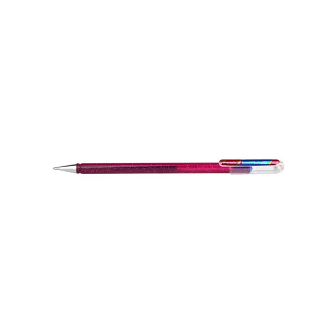 Rolschrijver Pentel glitter blauw (12 stuks)
