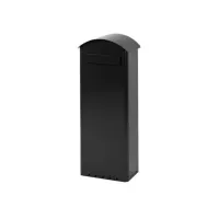 Rooftop Brievenbus Staand Staal Zwart