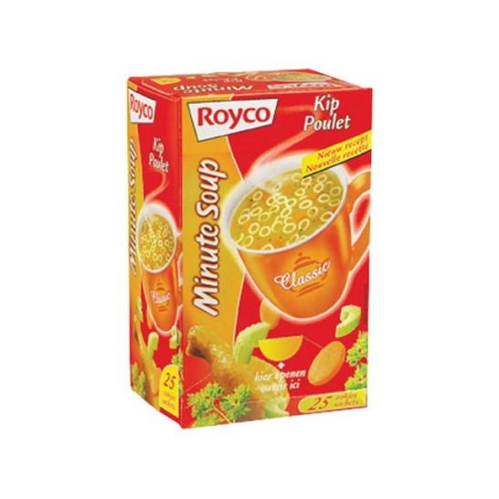 Royco Minute soepen Kippensoep (doos 25 stuks)