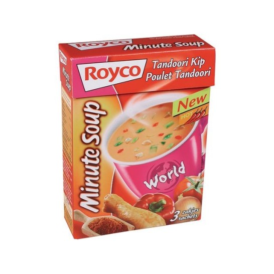 Royco Minute soepen Tandoori kippen soep (doos 20 stuks)