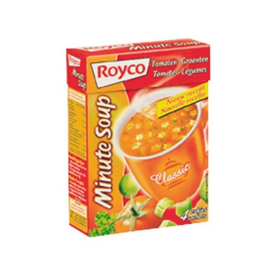 Royco Minute soepen Tomaat/Groentensoep (doos 25 stuks)