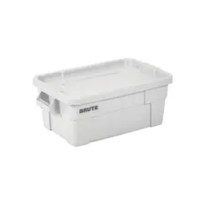 RUBBERMAID Brute Tote Opbergbox polyethyleen 53 liter wit RUBBERMAID Brute Tote Opbergbox polyethyleen 53 liter wit