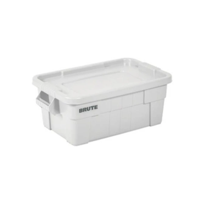 RUBBERMAID Brute Tote Opbergbox polyethyleen 53 liter wit RUBBERMAID Brute Tote Opbergbox polyethyleen 53 liter wit