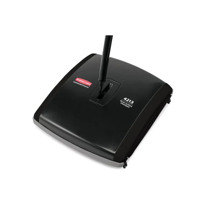 RUBBERMAID Dual Action Veger Zwart