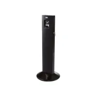 RUBBERMAID Metropolitan Asbak zwart RUBBERMAID Metropolitan Asbak zwart