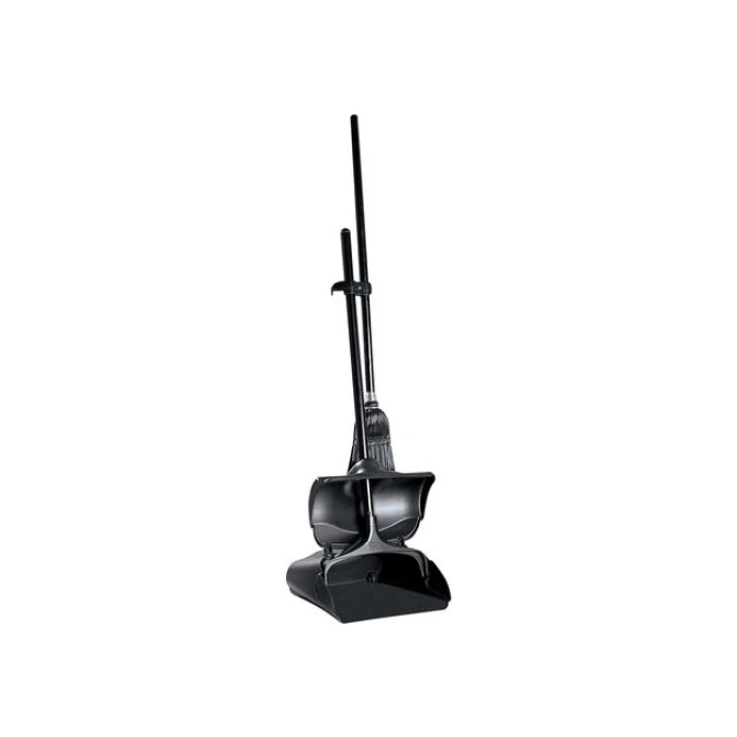 RUBBERMAID Rubbermaid Lobby Pro - Stofblik met deksel zwart RUBBERMAID Rubbermaid Lobby Pro - Stofblik met deksel zwart
