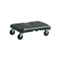 RUBBERMAID Triple™ trolley Zwart 83 x 52 cm lading 181 kg