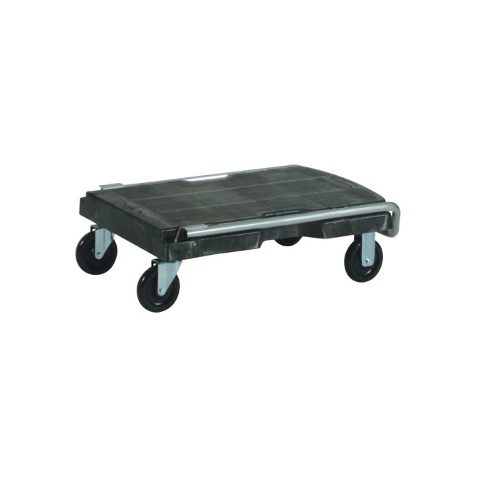 RUBBERMAID Triple™ trolley Zwart 83 x 52 cm lading 181 kg RUBBERMAID Triple™ trolley Zwart 83 x 52 cm lading 181 kg