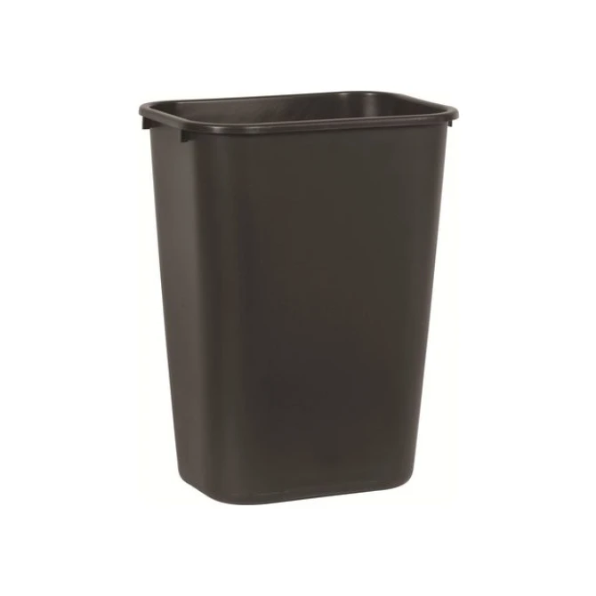 RUBBERMAID Vierkante afvalbak 39L zwart