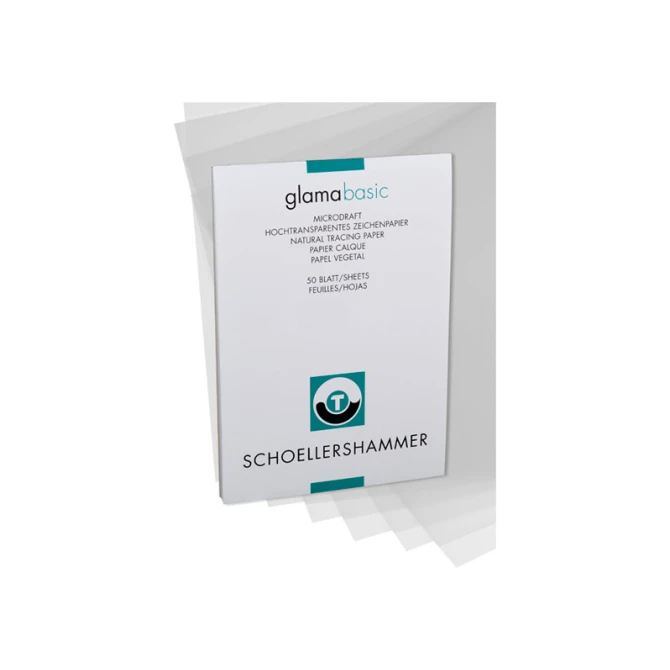 SCHOELLERSHAMMER Tekenpapier A3 80 g/m² (blok 50 vel)
