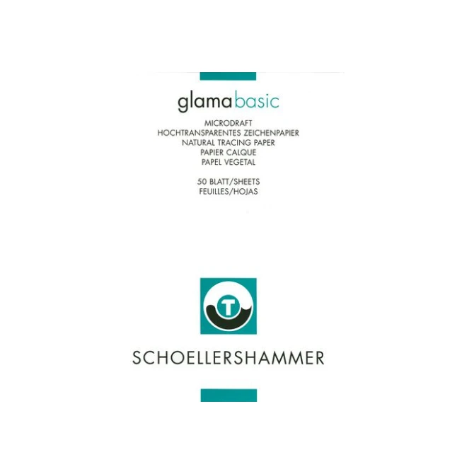 SCHOELLERSHAMMER Tekenpapier A4 80 g/m² (blok 50 vel)