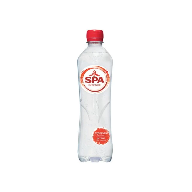 SPA Intense Mineraalwater Koolzuurhoudend 0.5 l Petfles (pak 24 stuks) SPA Intense Mineraalwater Koolzuurhoudend 0.5 l Petfles (pak 24 stuks)