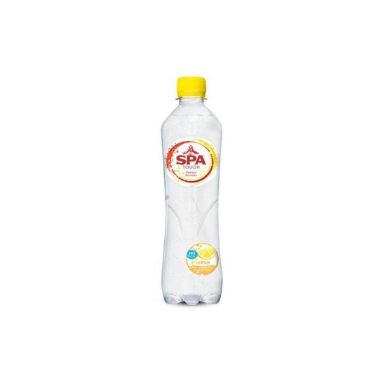 SPA Touch of Lemon Mineraalwater Koolzuurhoudend Petfles 05l (pak 6 x 500 milliliter)