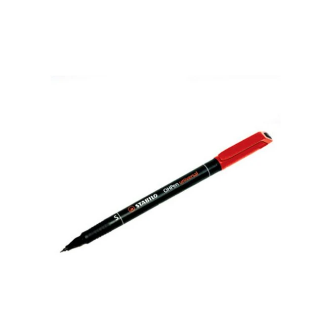 STABILO 841 OHPen Permanente Marker Fijne Punt 04 mm Rood (pak 10 stuks) STABILO 841 OHPen Permanente Marker Fijne Punt 04 mm Rood (pak 10 stuks)