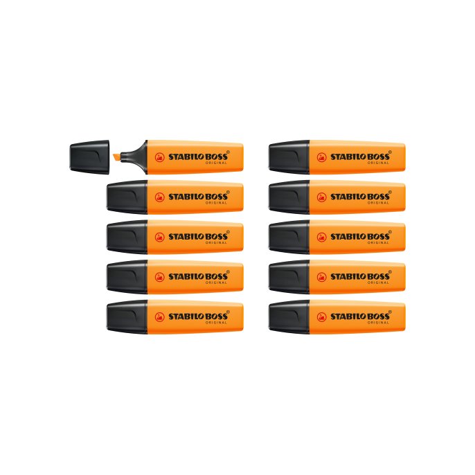 STABILO Boss Original Markeerstift 2 - 5 mm Oranje STABILO Boss Original Markeerstift 2 - 5 mm Oranje