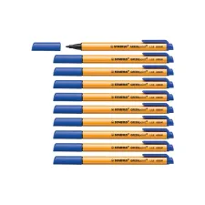 STABILO Fineliner GREENpoint 08 mm blauw (doos 10 stuks) STABILO Fineliner GREENpoint 08 mm blauw (doos 10 stuks)