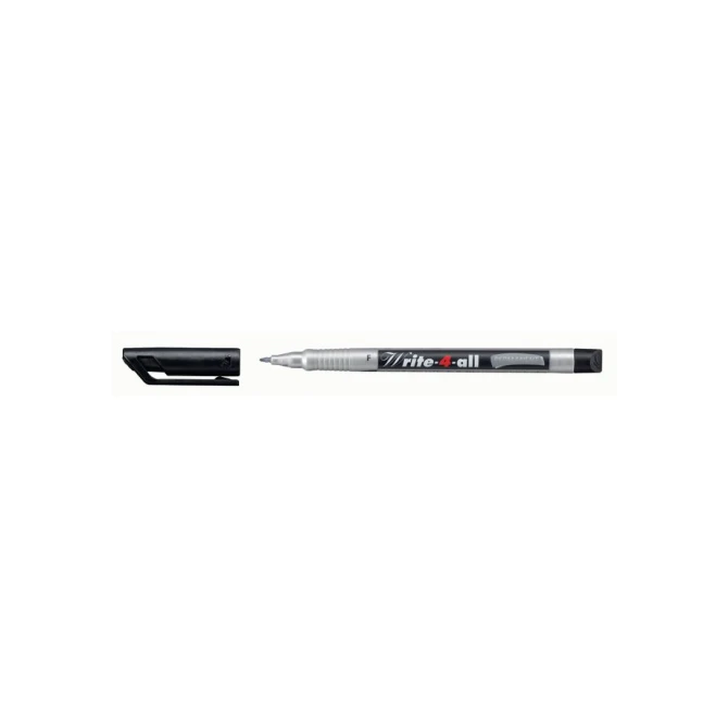 STABILO Fineliner Stabilo Write4all 156 zw/ds10 (pak 10 stuks) STABILO Fineliner Stabilo Write4all 156 zw/ds10 (pak 10 stuks)