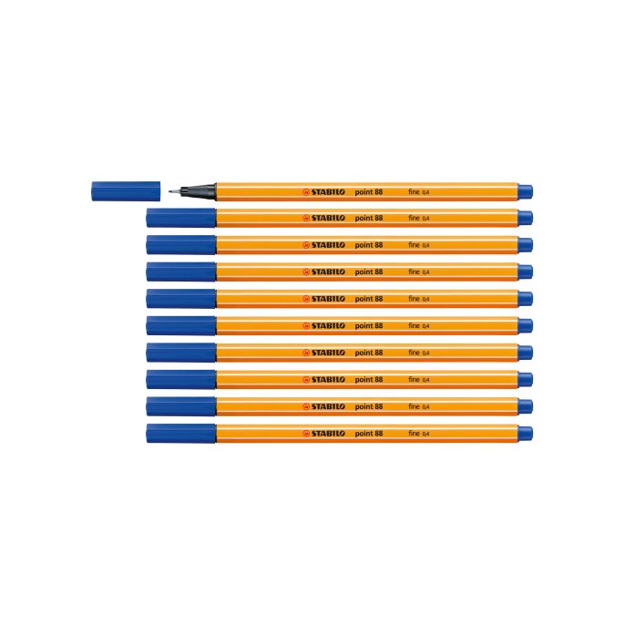 STABILO Fineliner point 88 0.4 mm. blauw