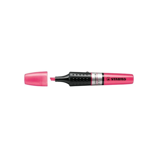 STABILO Luminator Markeerstift Beitelvormige Punt 2 - 5 mm Roze (pak 5 stuks) STABILO Luminator Markeerstift Beitelvormige Punt 2 - 5 mm Roze (pak 5 stuks)