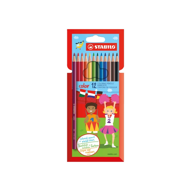 STABILO Stabilo color - kleurpotlood (pak 12 stuks) STABILO Stabilo color - kleurpotlood (pak 12 stuks)