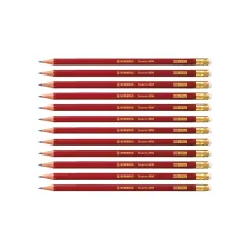 STABILO Swano 4906 Potlood HB. Met gum (pak 12 stuks) STABILO Swano 4906 Potlood HB. Met gum (pak 12 stuks)