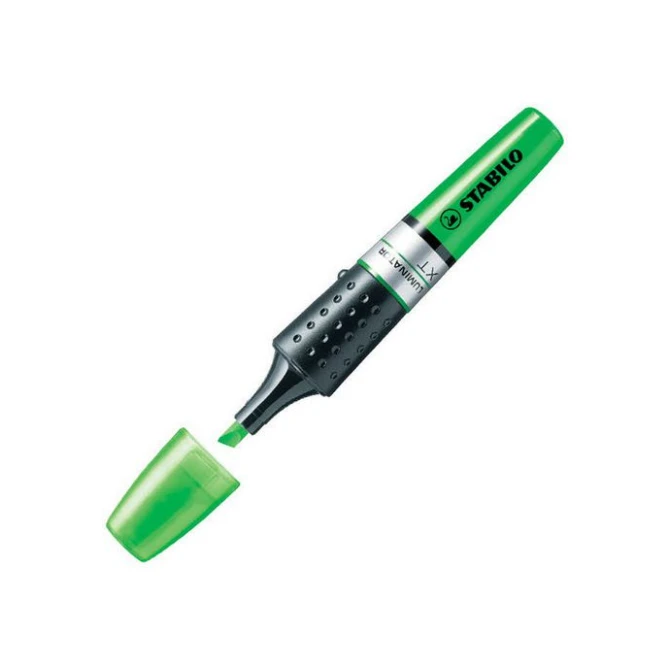 STABILO Tekstmarker Luminator XT 2 - 5 mm groen STABILO Tekstmarker Luminator XT 2 - 5 mm groen