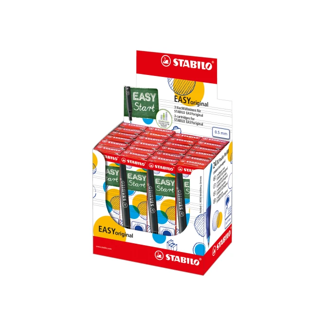 STABILO Vulling EASYoriginal Blauw (doos 24 x 3 stuks) STABILO Vulling EASYoriginal Blauw (doos 24 x 3 stuks)