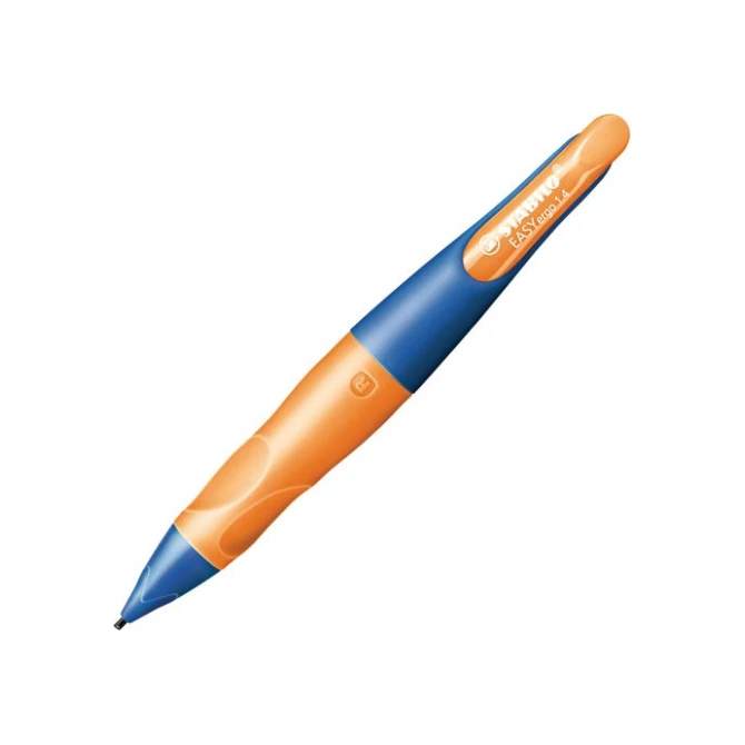 STABILO Vulpotlood Easyergo rechtshandig blauw/oranje STABILO Vulpotlood Easyergo rechtshandig blauw/oranje
