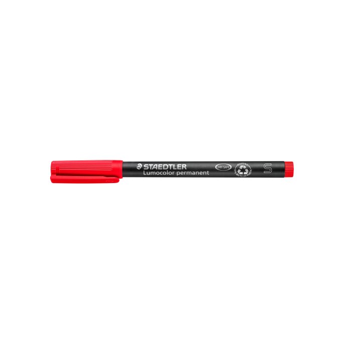 Staedtler Lumocolor 313 Permanent Marker Fijn 0.4 mm Rood