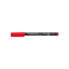 STAEDTLER Lumocolor 313 Permanente Marker Fijne Punt 04 mm Rood (pak 10 stuks) STAEDTLER Lumocolor 313 Permanente Marker Fijne Punt 04 mm Rood (pak 10 stuks)