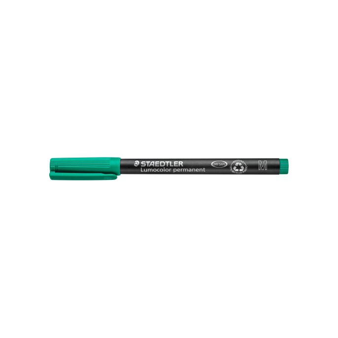 Staedtler Lumocolor 317 Permanent Marker Medium 1 mm Groen