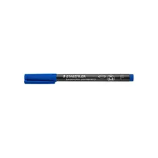 STAEDTLER Lumocolor 318 Permanente Marker Fijne Punt 06 mm Blauw (pak 10 stuks) STAEDTLER Lumocolor 318 Permanente Marker Fijne Punt 06 mm Blauw (pak 10 stuks)