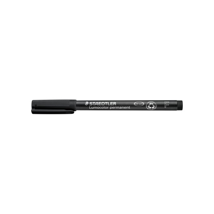 Staedtler Lumocolor 318 Permanent Marker Fijn 0.6 mm Zwart