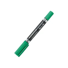 STAEDTLER Lumocolor 348 Duo Permanente Marker Groen (pak 10 stuks) STAEDTLER Lumocolor 348 Duo Permanente Marker Groen (pak 10 stuks)