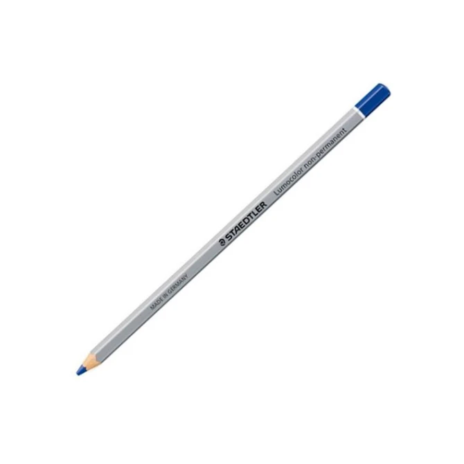 STAEDTLER Lumocolor Glaspotlood 16 cm Blauw (doos 12 stuks)