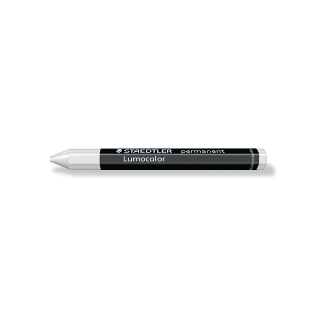 STAEDTLER Lumocolor Permanent Omnigraph 236 universele stift wit (pak 12 stuks) STAEDTLER Lumocolor Permanent Omnigraph 236 universele stift wit (pak 12 stuks)