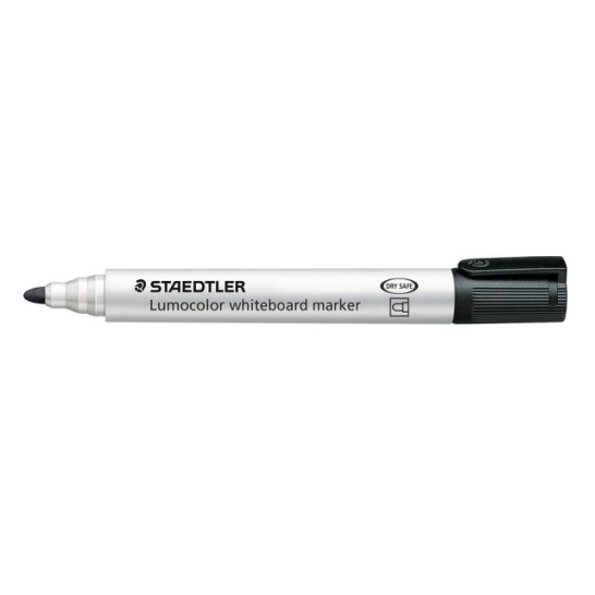 STAEDTLER Lumocolor STAEDTLER 351 whiteboard marker Zwart (pak 10 stuks)