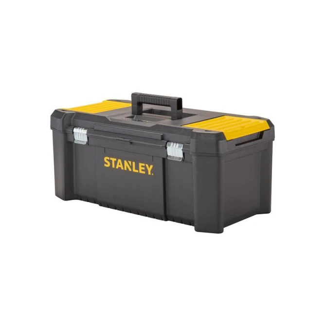 STANLEY Essential Gereedschapskoffer M 26 inch Geel Zwart STANLEY Essential Gereedschapskoffer M 26 inch Geel Zwart