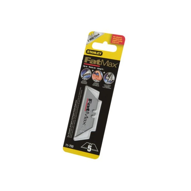 STANLEY FatMax Reservemesjes 63 mm (pak 5 stuks) STANLEY FatMax Reservemesjes 63 mm (pak 5 stuks)