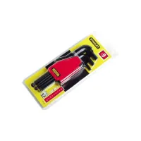 STANLEY Inbusset. 9-delig. 1.5-10 mm. Zwart