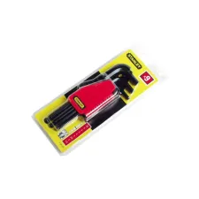 STANLEY Inbusset. 9-delig. 1.5-10 mm. Zwart STANLEY Inbusset. 9-delig. 1.5-10 mm. Zwart