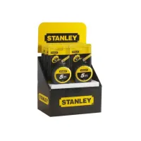 STANLEY Rolbandmaat Geel/zwart