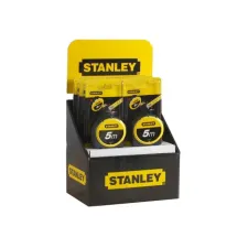 STANLEY Rolbandmaat Geel/zwart STANLEY Rolbandmaat Geel/zwart