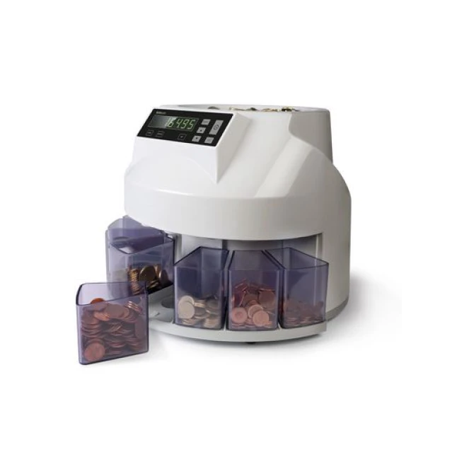 SAFESCAN 1250 Geldtelmachine Muntgeld Euro Wit SAFESCAN 1250 Geldtelmachine Muntgeld Euro Wit