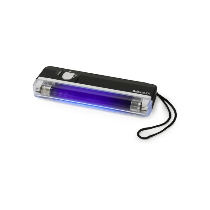 SAFESCAN Valsgelddetector 40H draagbaar en slank ontwerp 7 W UV-lamp