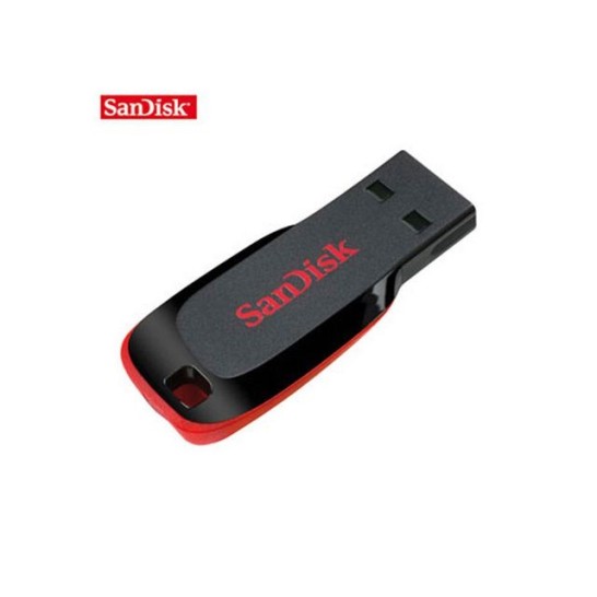 SanDisk Cruzer Blade USB-Stick 20 16 GB Zwart Rood