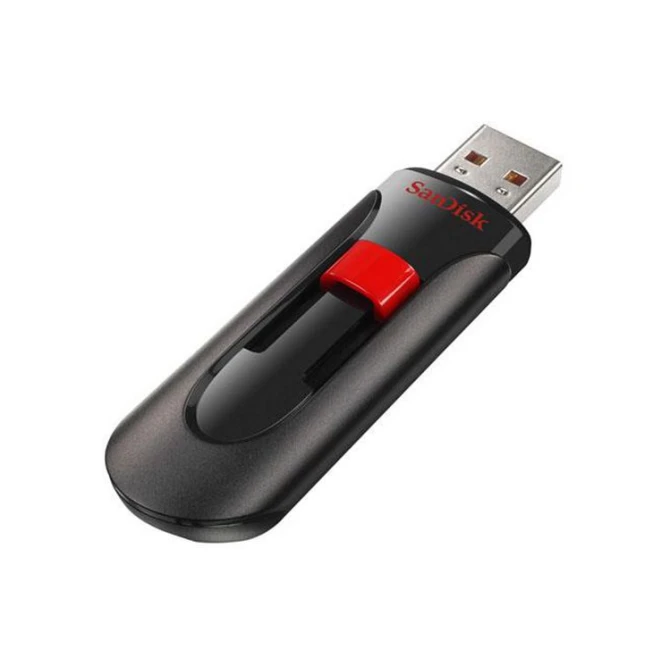 SanDisk Cruzer® Glide USB-Stick 20 64 GB Zilver Rood