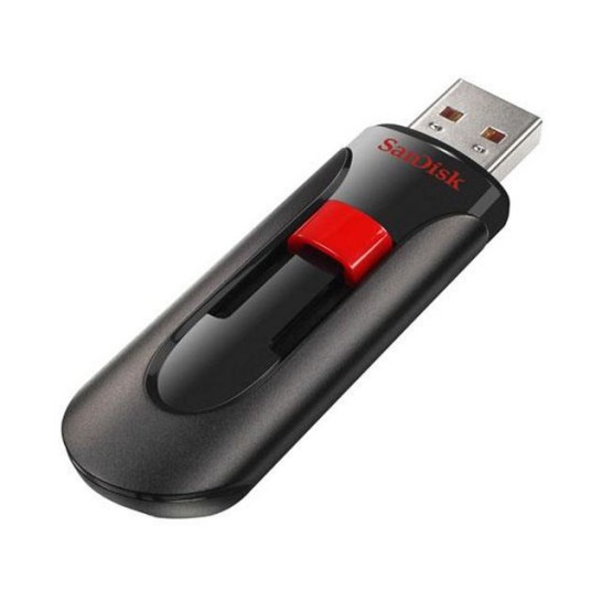 SanDisk Cruzer® Glide USB-Stick 20 32 GB Zilver Rood