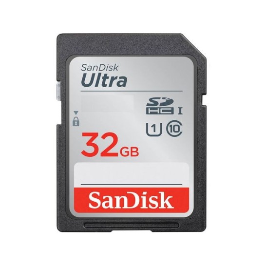 SanDisk SDHC Ultra kaart 120 mb/s 32 GB